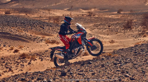 Africa Twin DCT ES Modos de pilotagem personalizáveis