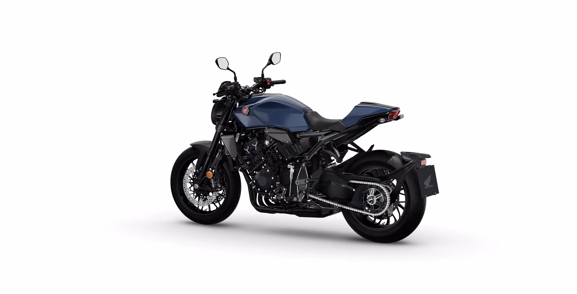 CB 1000R Black Edition lateral traseira azul fosco - 7 de 10