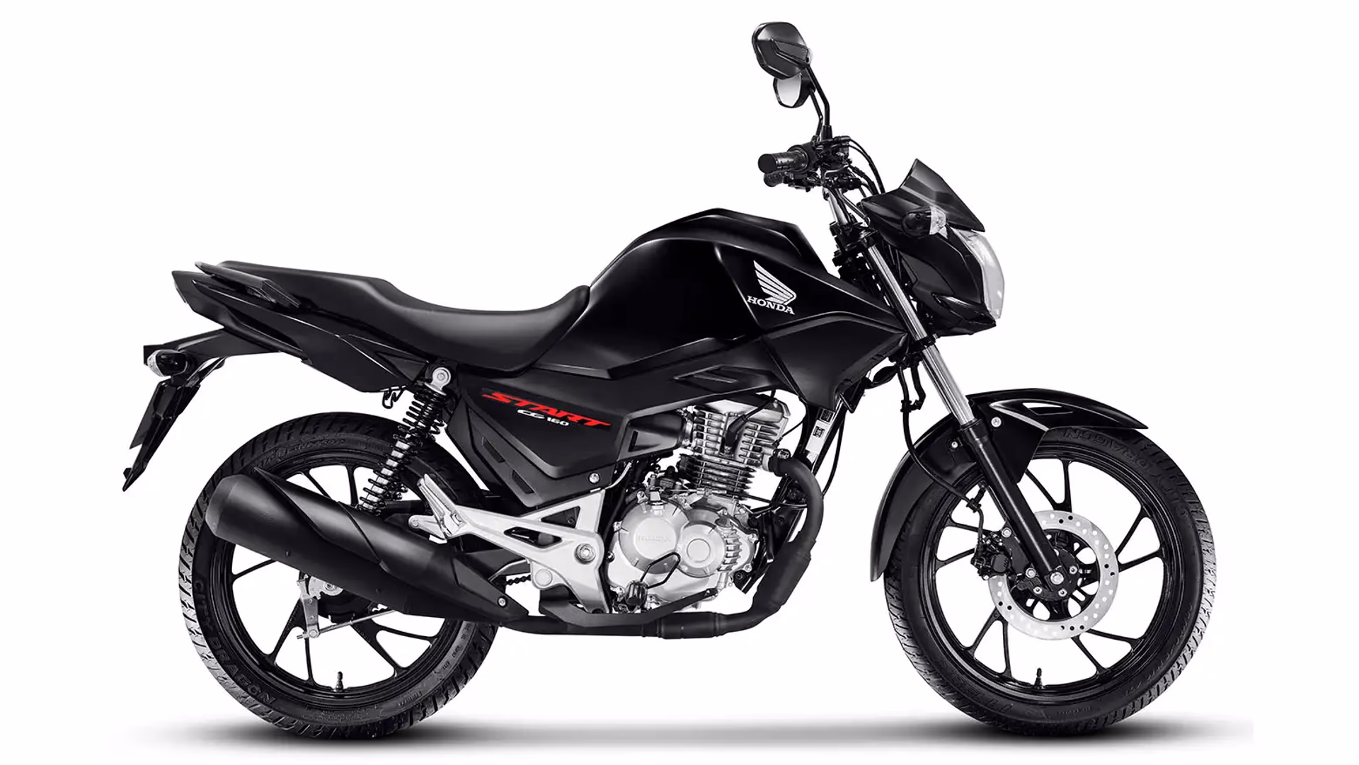 CG 160 Start preta vista lateral - 12 de 16